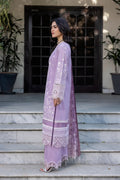 Farasha | Bahaar Embroidered Lawn | Lilac Florine by Farasha - Designer Dress - Type: Ladies Clothes - Available at Libayah - 100% Original