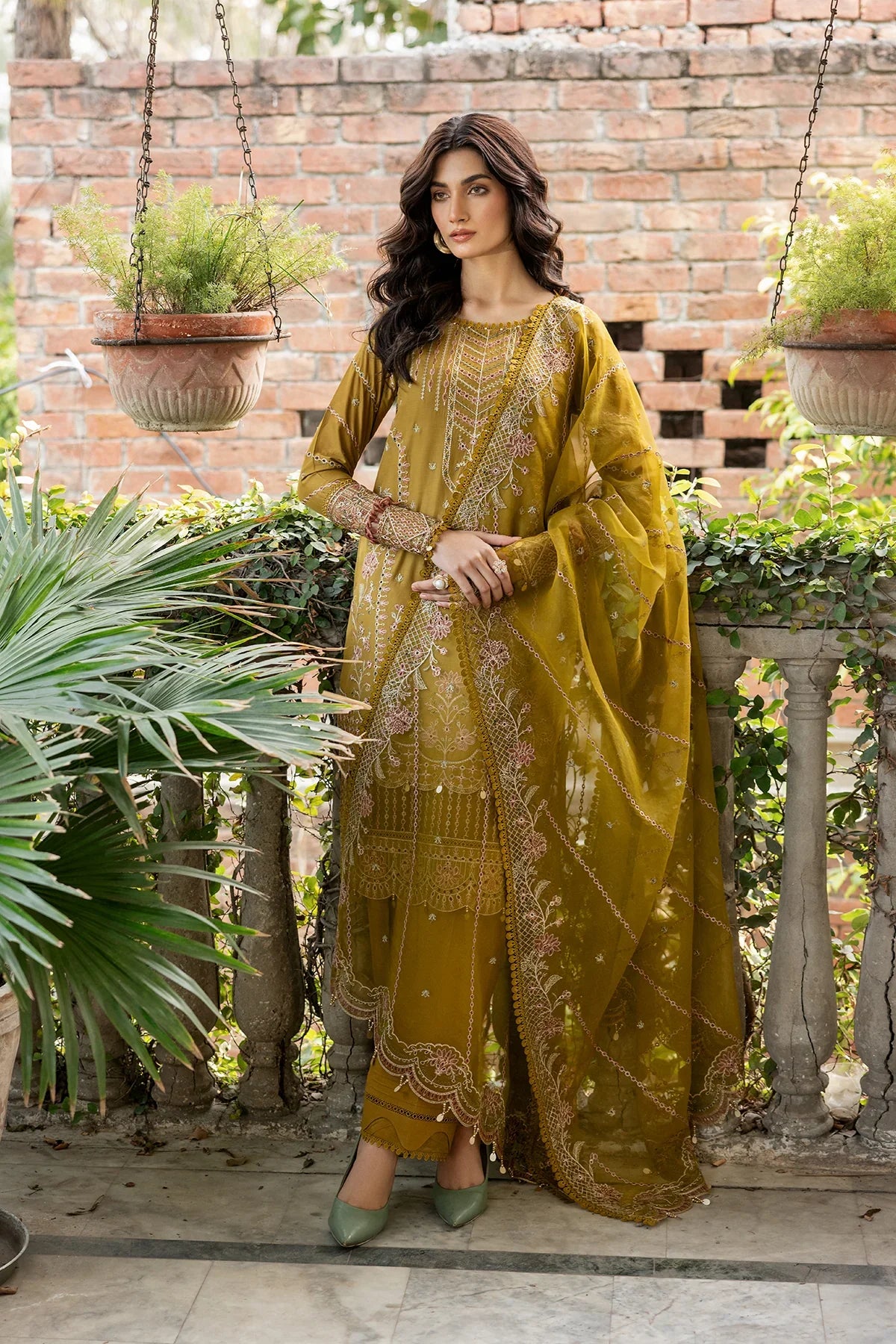 Farasha | Bahaar Embroidered Lawn | Summer Bloom by Farasha - Designer Dress - Type: Ladies Clothes - Available at Libayah - 100% Original