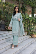 Farasha | Bahaar Embroidered Lawn | Aqua Pearl by Farasha - Designer Dress - Type: Ladies Clothes - Available at Libayah - 100% Original