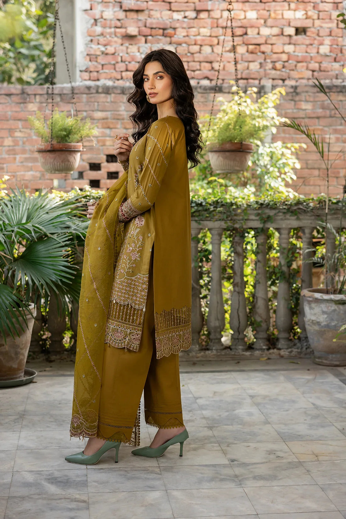 Farasha | Bahaar Embroidered Lawn | Summer Bloom by Farasha - Designer Dress - Type: Ladies Clothes - Available at Libayah - 100% Original