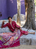 Farah Talib Aziz | Suay Lawn 24 | ENZO RED by Farah Talib Aziz - Designer Dress - Type: Ladies Clothes - Available at Libayah - 100% Original