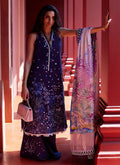 Farah Talib Aziz | Suay Lawn 24 | IZEA BLUE by Farah Talib Aziz - Designer Dress - Type: Ladies Clothes - Available at Libayah - 100% Original