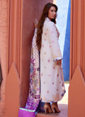 Farah Talib Aziz | Suay Lawn 24 | MIWA IVORY by Farah Talib Aziz - Designer Dress - Type: Ladies Clothes - Available at Libayah - 100% Original