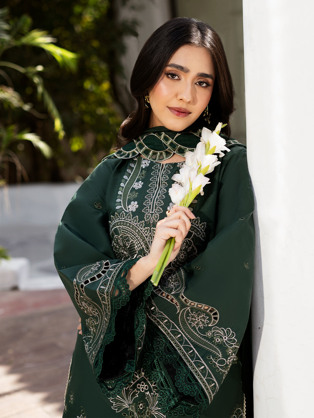 Izel | Mahveen Festive Lawn 25 | FATIN by Izel - Designer Dress - Type: Ladies Clothes - Available at Libayah - 100% Original