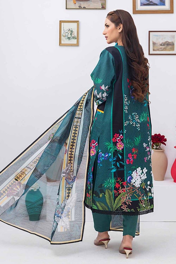 Gul Ahmed | Winter Collection 24 | Net Dupatta WRF-32015 by Gul Ahmed - Designer Dress - Type: Ladies Clothes - Available at Libayah - 100% Original