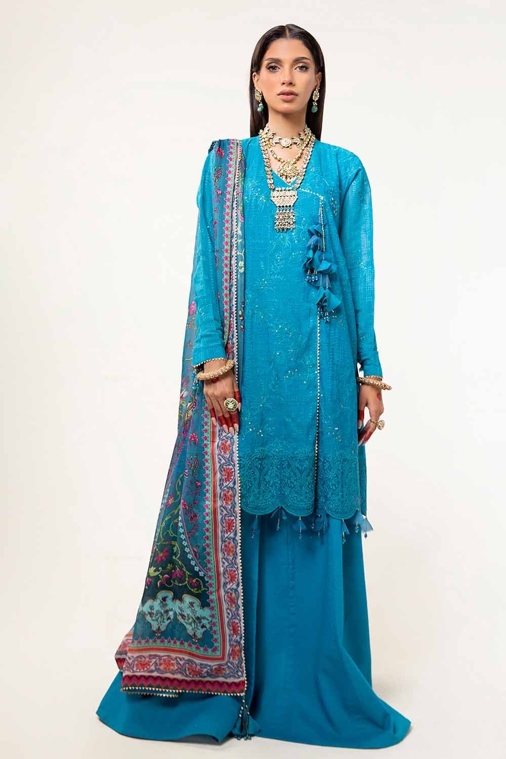 Gul Ahmed | Eid ul Adha Collection | FE-42001 by Gul Ahmed - Designer Dress - Type: Ladies Clothes - Available at Libayah - 100% Original