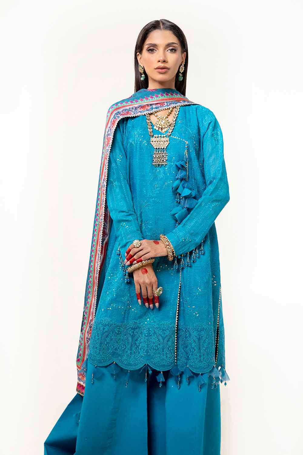 Gul Ahmed | Eid ul Adha Collection | FE-42001 by Gul Ahmed - Designer Dress - Type: Ladies Clothes - Available at Libayah - 100% Original