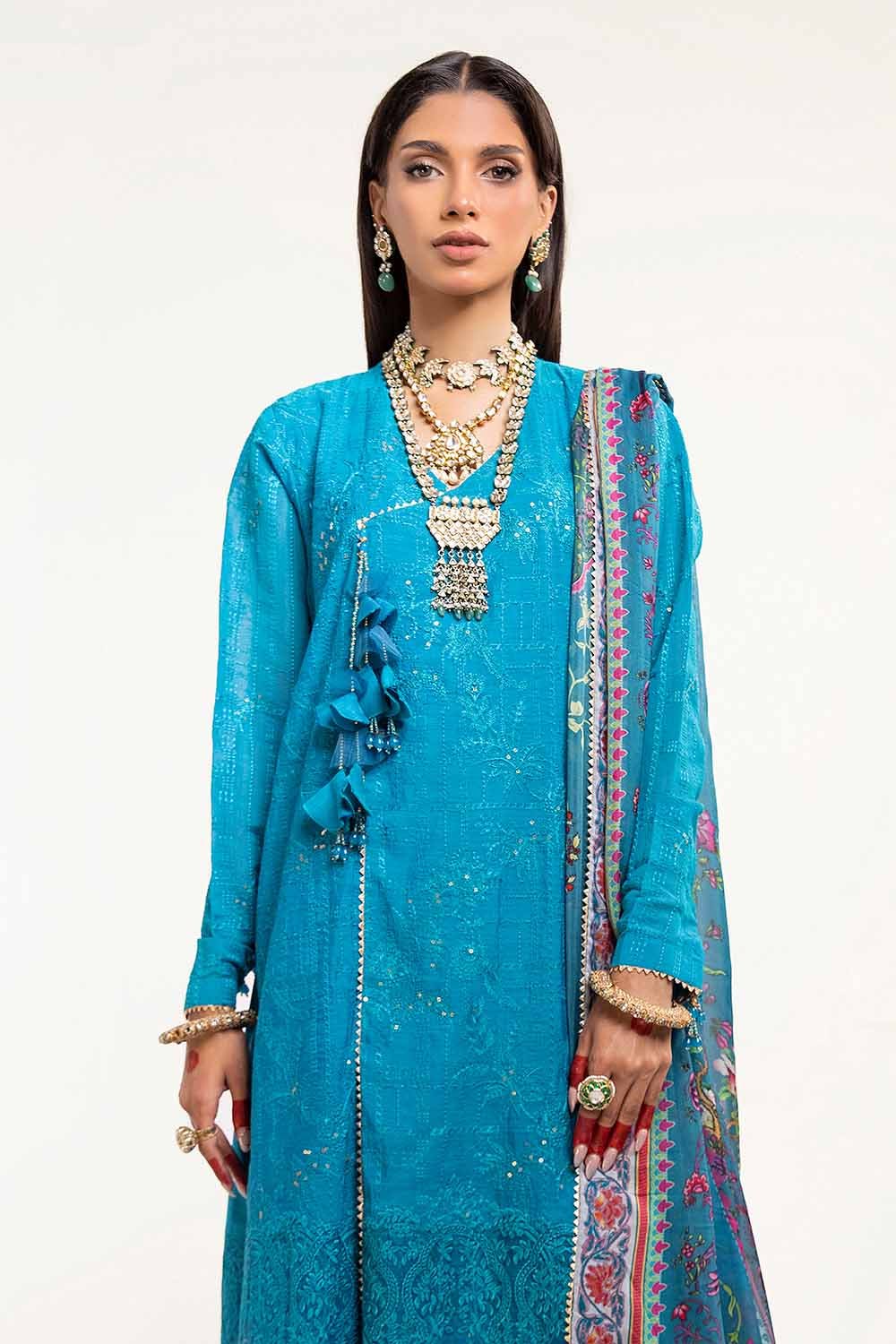 Gul Ahmed | Eid ul Adha Collection | FE-42001 by Gul Ahmed - Designer Dress - Type: Ladies Clothes - Available at Libayah - 100% Original
