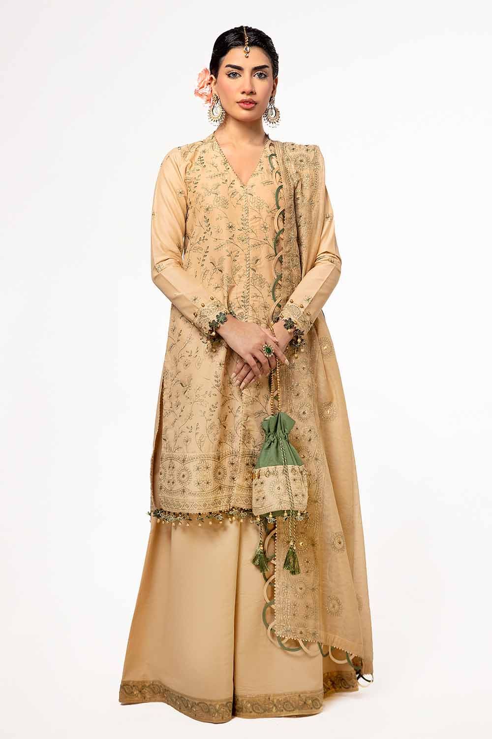 Gul Ahmed | Eid ul Adha Collection | FE-42007 by Gul Ahmed - Designer Dress - Type: Ladies Clothes - Available at Libayah - 100% Original