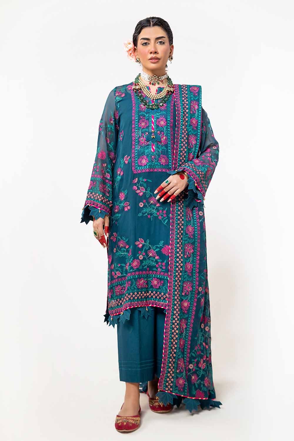 Gul Ahmed | Eid ul Adha Collection | FE-42030 by Gul Ahmed - Designer Dress - Type: Ladies Clothes - Available at Libayah - 100% Original