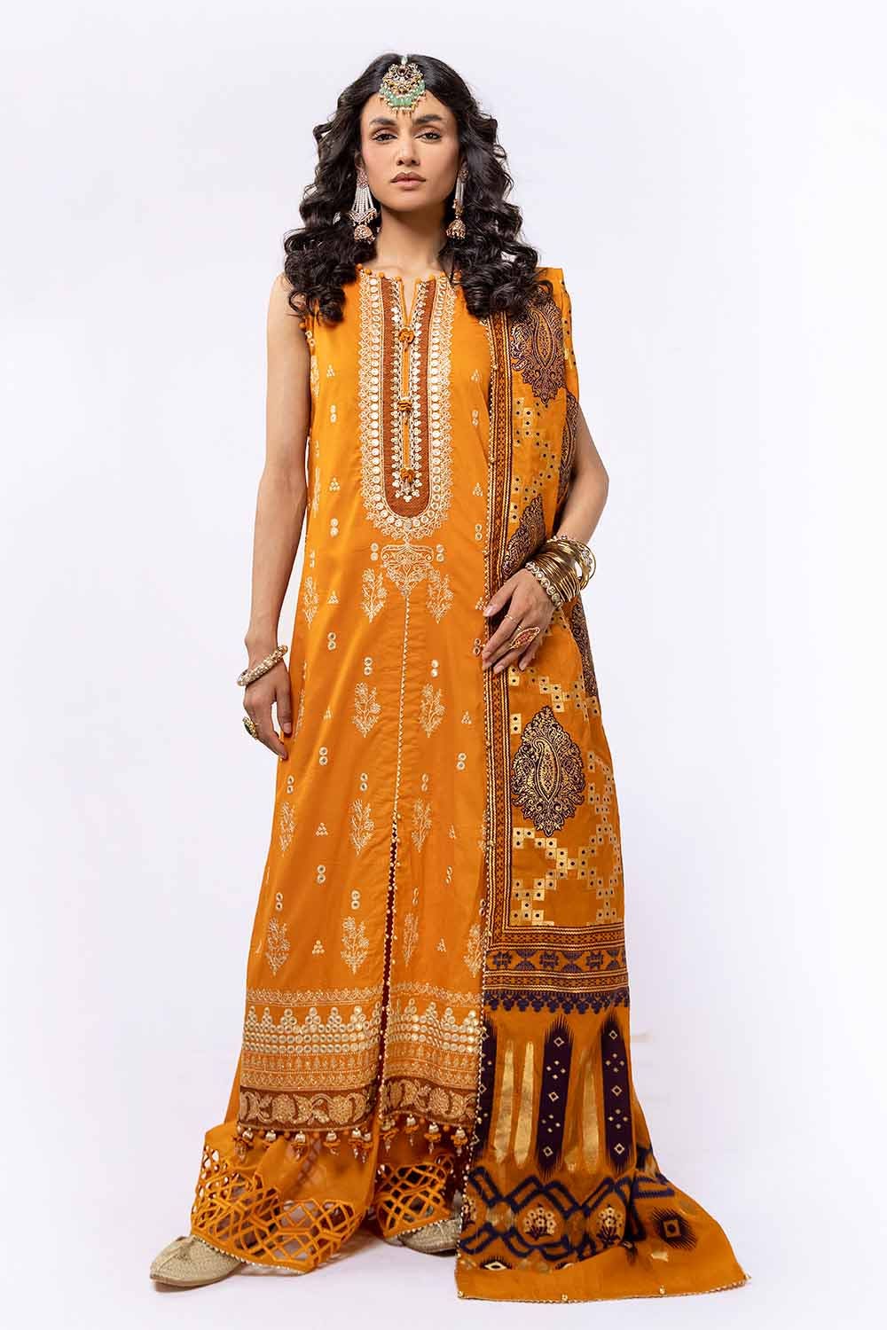 Gul Ahmed | Eid ul Adha Collection | FE-42039 by Gul Ahmed - Designer Dress - Type: Ladies Clothes - Available at Libayah - 100% Original