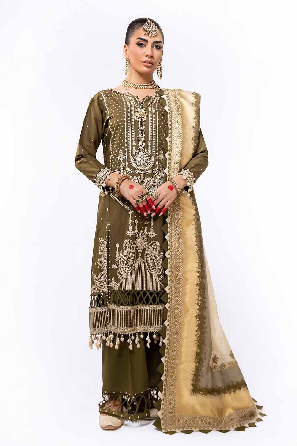 Gul Ahmed | Eid ul Adha Collection | FE-42044 by Gul Ahmed - Designer Dress - Type: Ladies Clothes - Available at Libayah - 100% Original