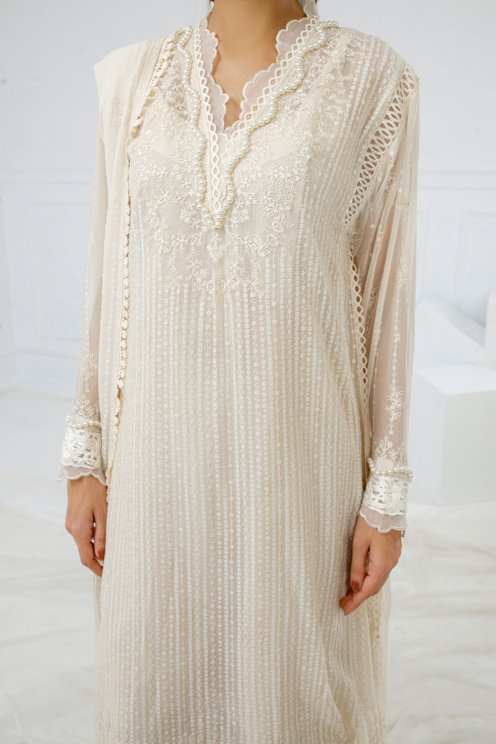 Gul Ahmed | Festive Eid 25 |FE-52074 by Gul Ahmed - Designer Dress - Type: Ladies Clothes - Available at Libayah - 100% Original