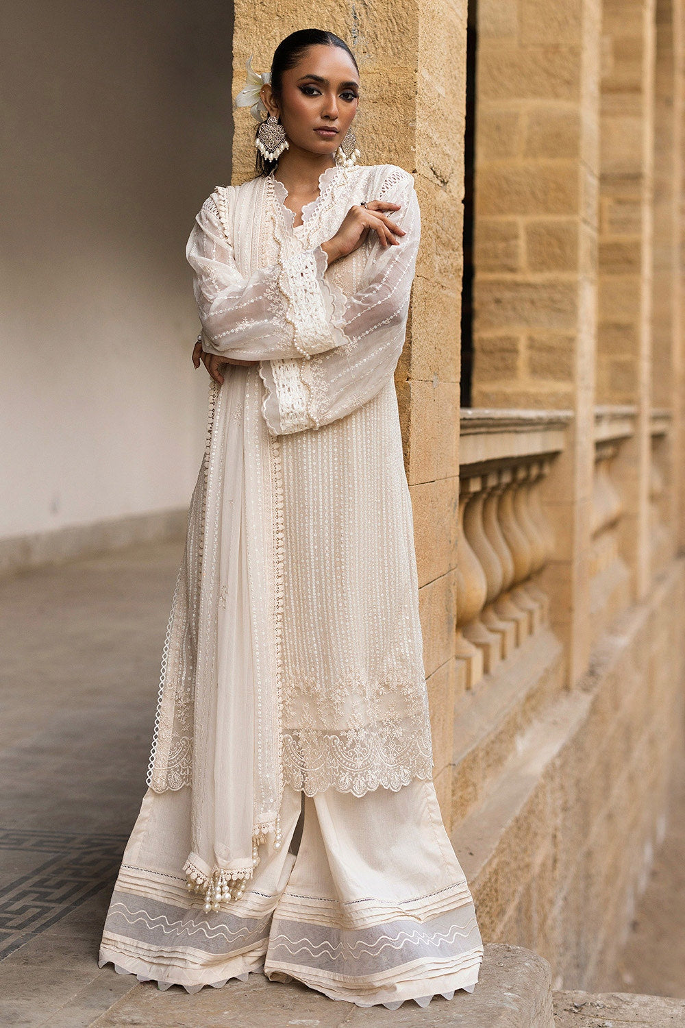 Gul Ahmed | Festive Eid 25 |FE-52074 by Gul Ahmed - Designer Dress - Type: Ladies Clothes - Available at Libayah - 100% Original