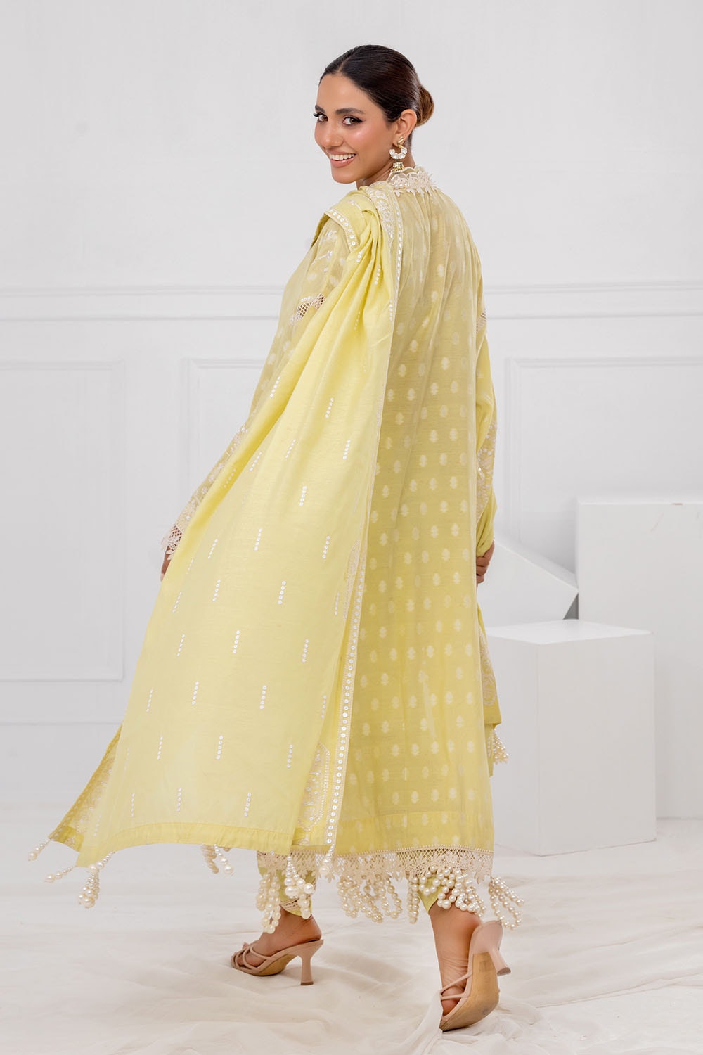 Gul Ahmed | Festive Eid 25 | FE-52080 by Gul Ahmed - Designer Dress - Type: Ladies Clothes - Available at Libayah - 100% Original