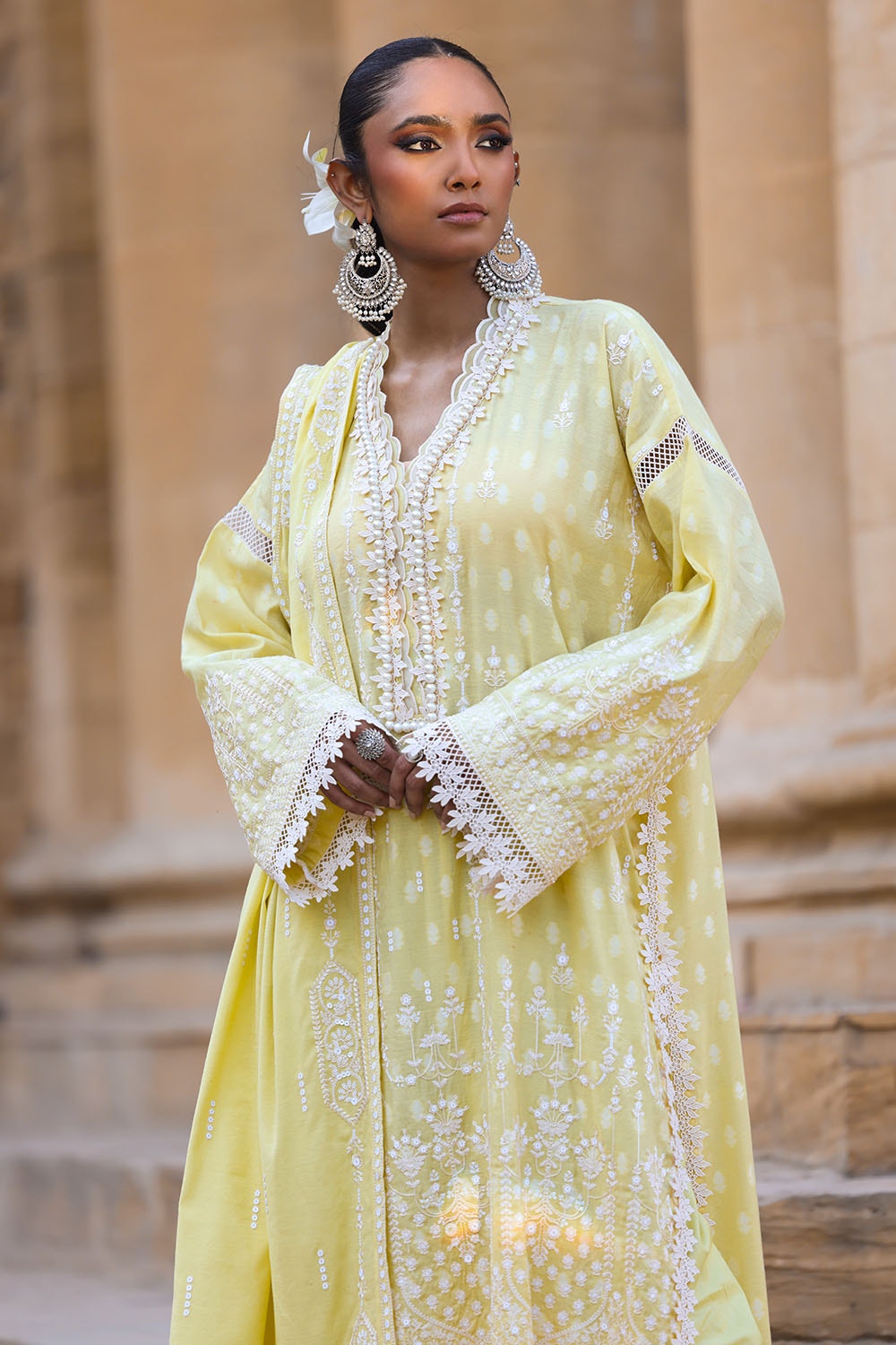Gul Ahmed | Festive Eid 25 | FE-52080 by Gul Ahmed - Designer Dress - Type: Ladies Clothes - Available at Libayah - 100% Original