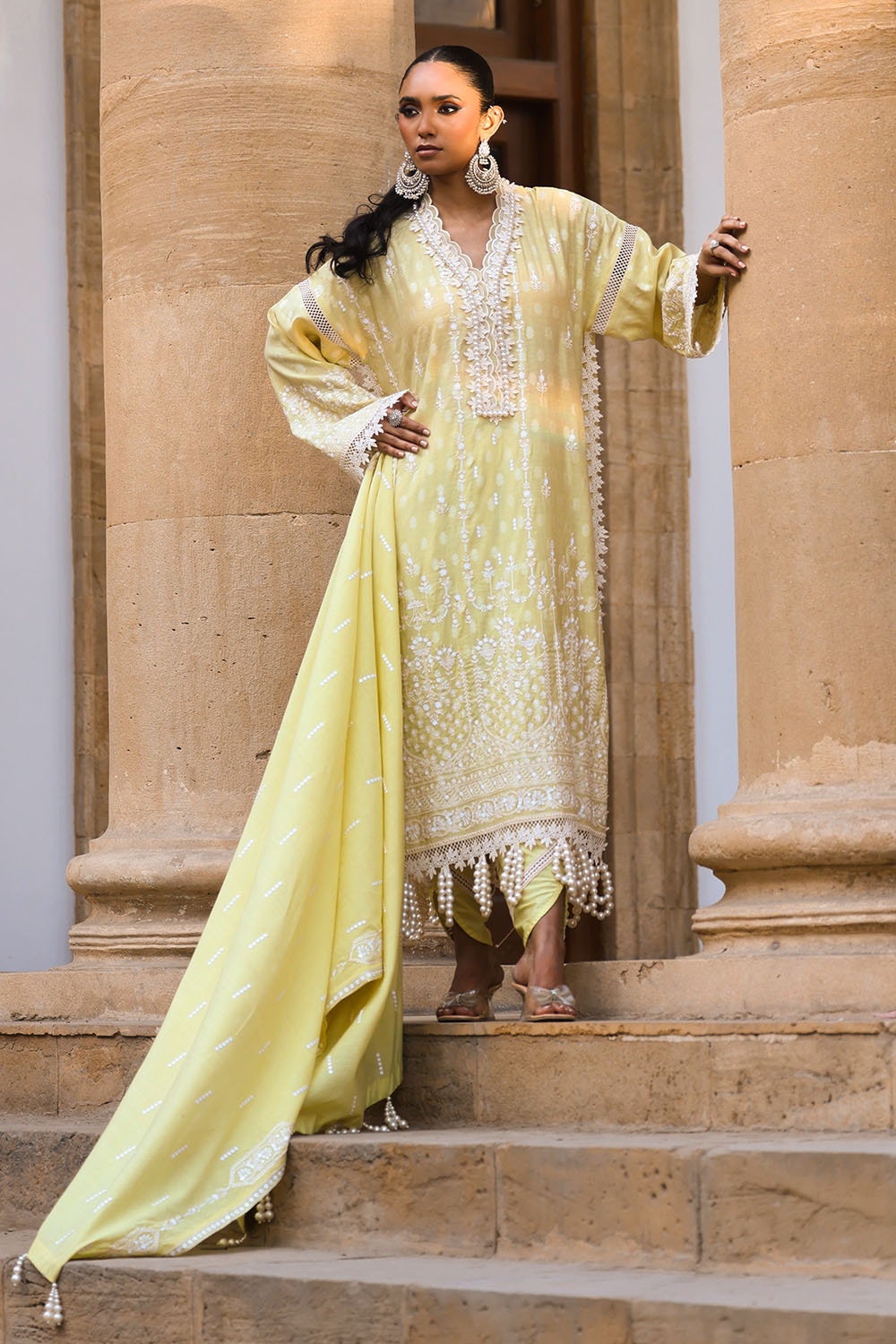 Gul Ahmed | Festive Eid 25 | FE-52080 by Gul Ahmed - Designer Dress - Type: Ladies Clothes - Available at Libayah - 100% Original