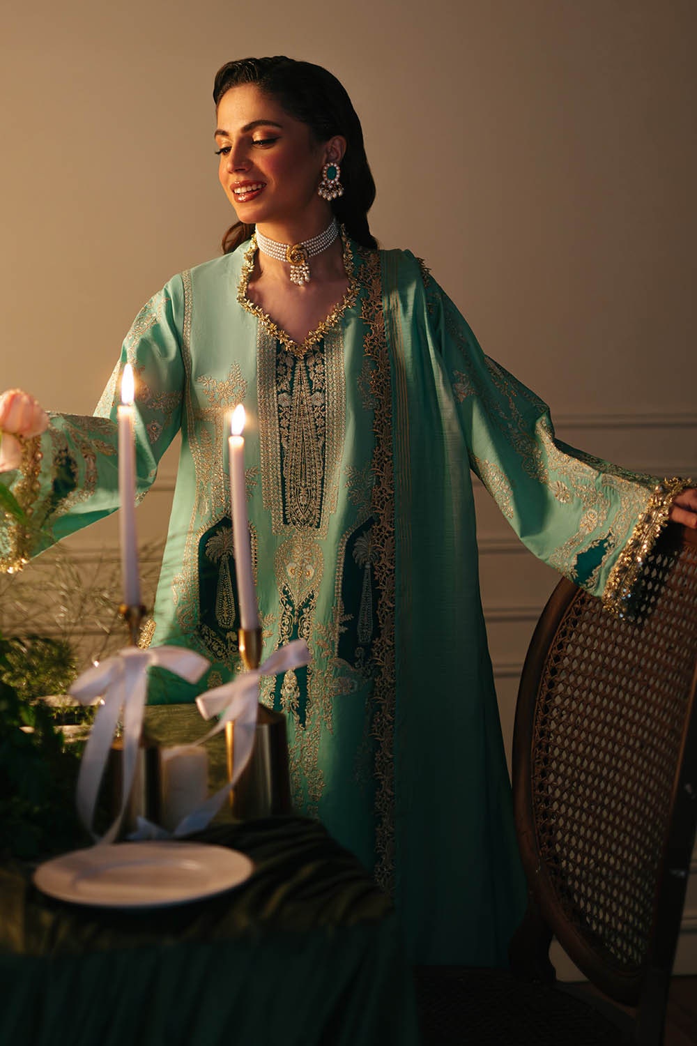 Gul Ahmed | Festive Eid 25 | FE-52083 by Gul Ahmed - Designer Dress - Type: Ladies Clothes - Available at Libayah - 100% Original