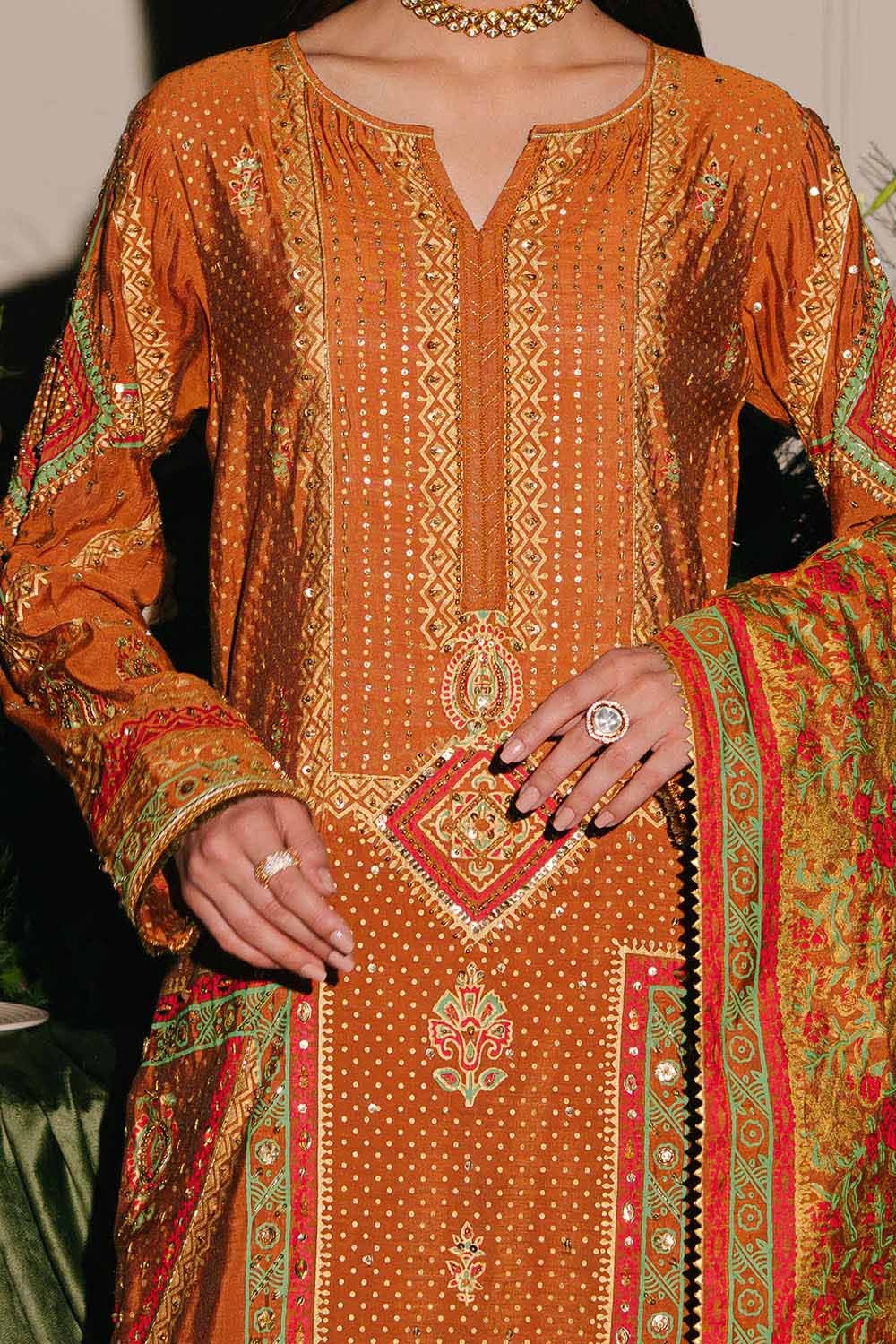Gul Ahmed | Festive Eid 25 | FE-52092 by Gul Ahmed - Designer Dress - Type: Ladies Clothes - Available at Libayah - 100% Original