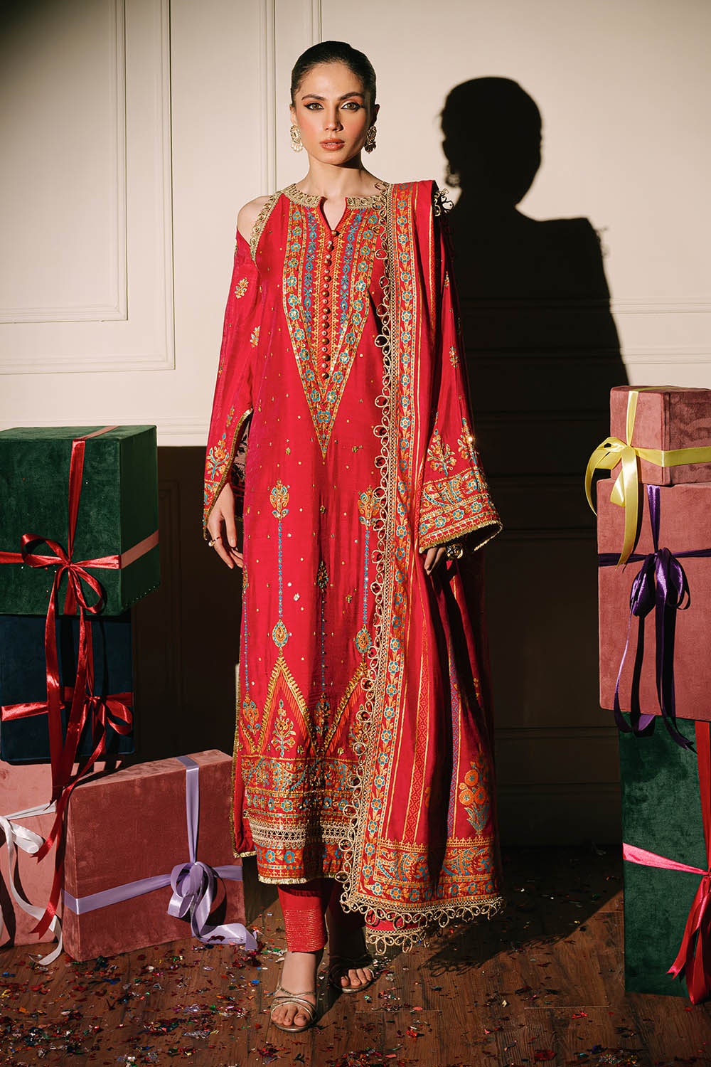 Gul Ahmed | Festive Eid 25 |FE-52093 by Gul Ahmed - Designer Dress - Type: Ladies Clothes - Available at Libayah - 100% Original