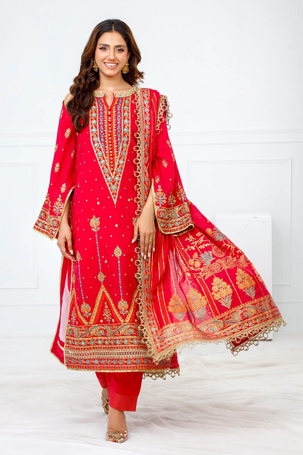 Gul Ahmed | Festive Eid 25 |FE-52093 by Gul Ahmed - Designer Dress - Type: Ladies Clothes - Available at Libayah - 100% Original