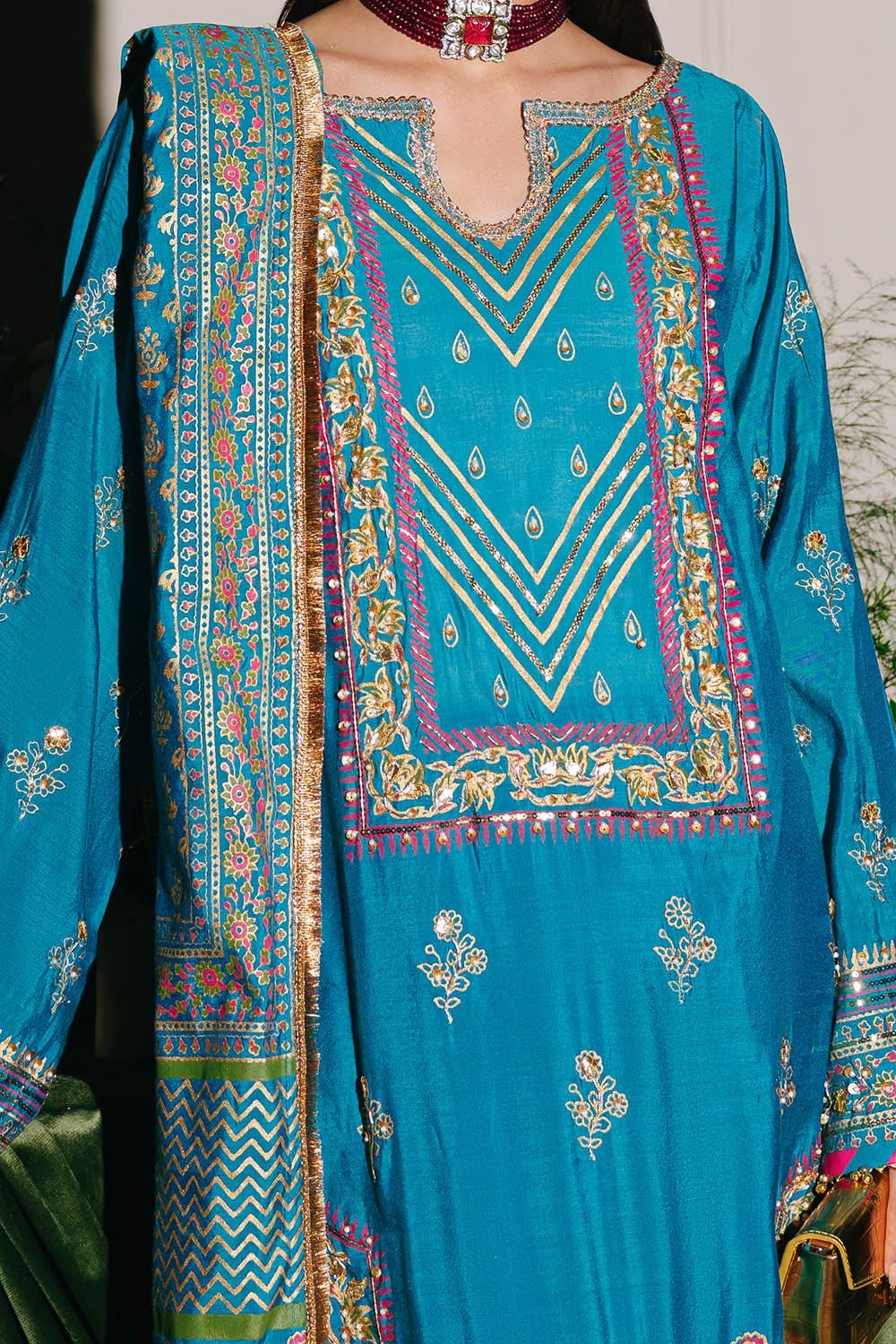 Gul Ahmed | Festive Eid 25 | FE-52094 by Gul Ahmed - Designer Dress - Type: Ladies Clothes - Available at Libayah - 100% Original