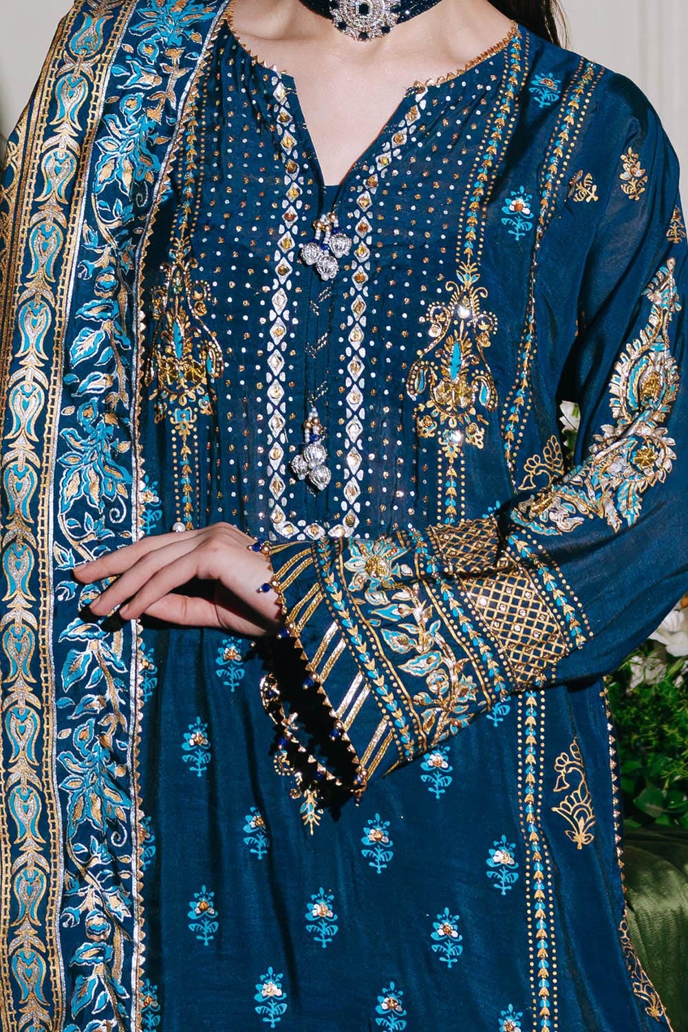 Gul Ahmed | Festive Eid 25 | FE-52095 by Gul Ahmed - Designer Dress - Type: Ladies Clothes - Available at Libayah - 100% Original