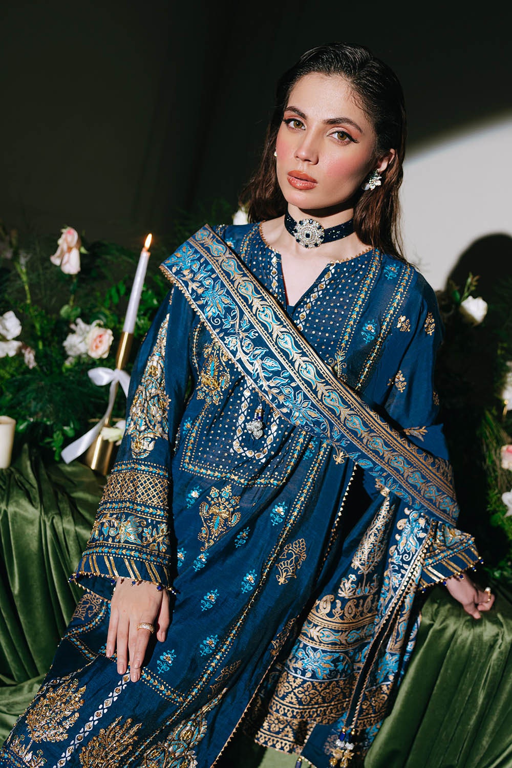 Gul Ahmed | Festive Eid 25 | FE-52095 by Gul Ahmed - Designer Dress - Type: Ladies Clothes - Available at Libayah - 100% Original