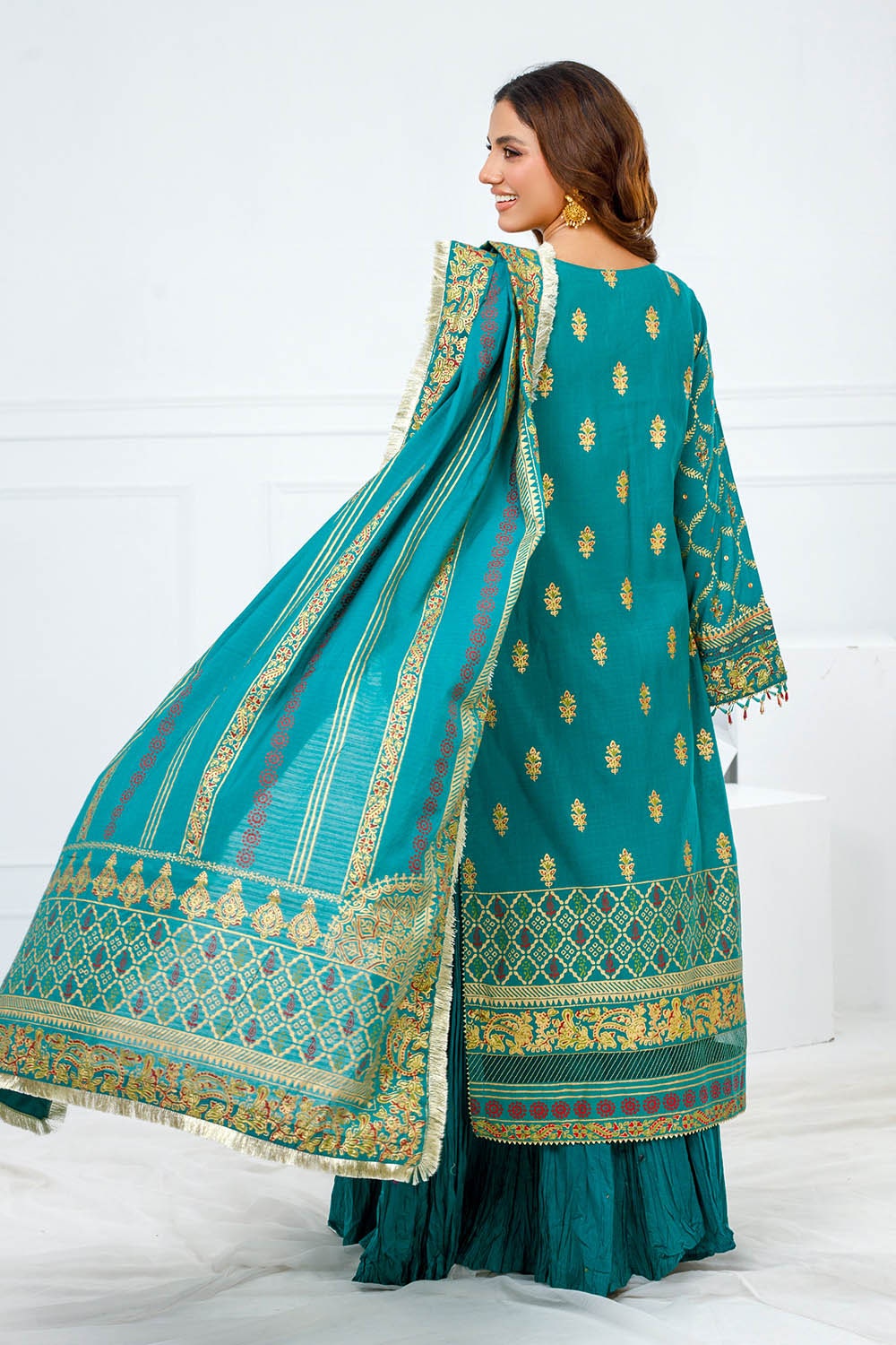 Gul Ahmed | Festive Eid 25 | FE-52096 by Gul Ahmed - Designer Dress - Type: Ladies Clothes - Available at Libayah - 100% Original