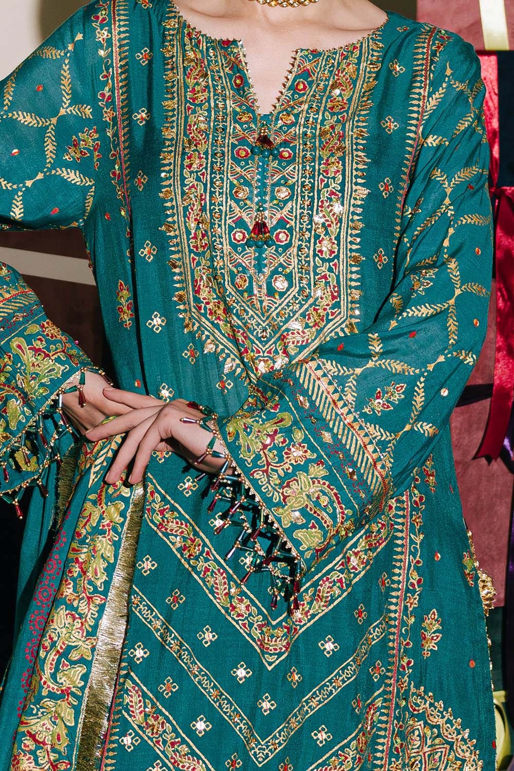 Gul Ahmed | Festive Eid 25 | FE-52096 by Gul Ahmed - Designer Dress - Type: Ladies Clothes - Available at Libayah - 100% Original