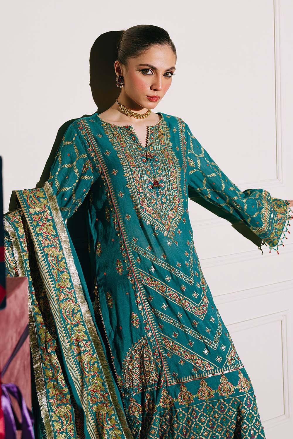 Gul Ahmed | Festive Eid 25 | FE-52096 by Gul Ahmed - Designer Dress - Type: Ladies Clothes - Available at Libayah - 100% Original