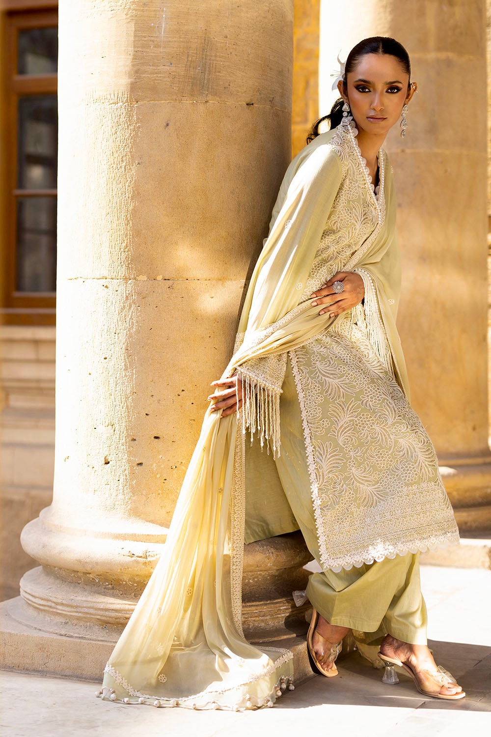 Gul Ahmed | Festive Eid 25 | FE-52104 by Gul Ahmed - Designer Dress - Type: Ladies Clothes - Available at Libayah - 100% Original