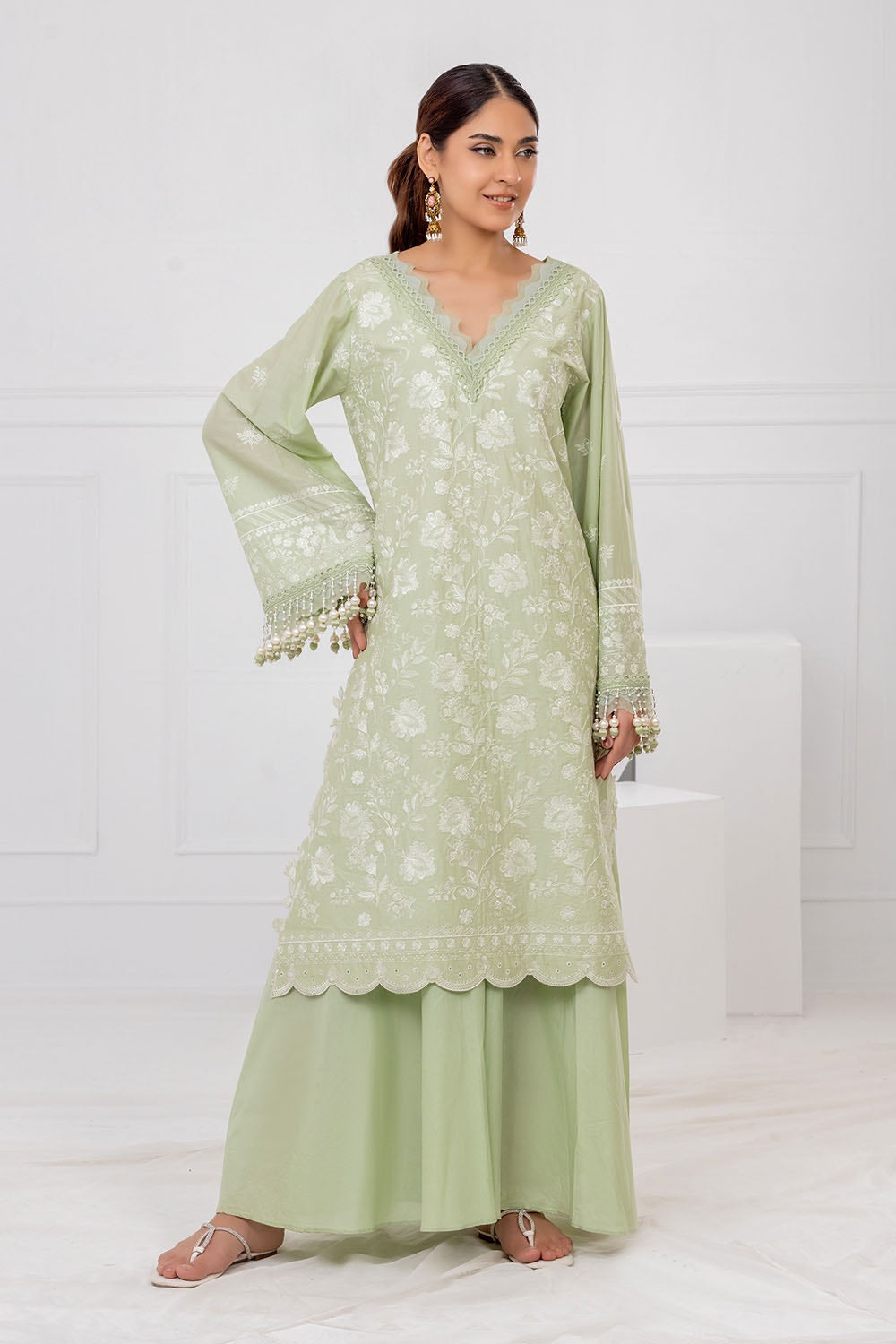 Gul Ahmed | Festive Eid 25 | FE-52114 by Gul Ahmed - Designer Dress - Type: Ladies Clothes - Available at Libayah - 100% Original