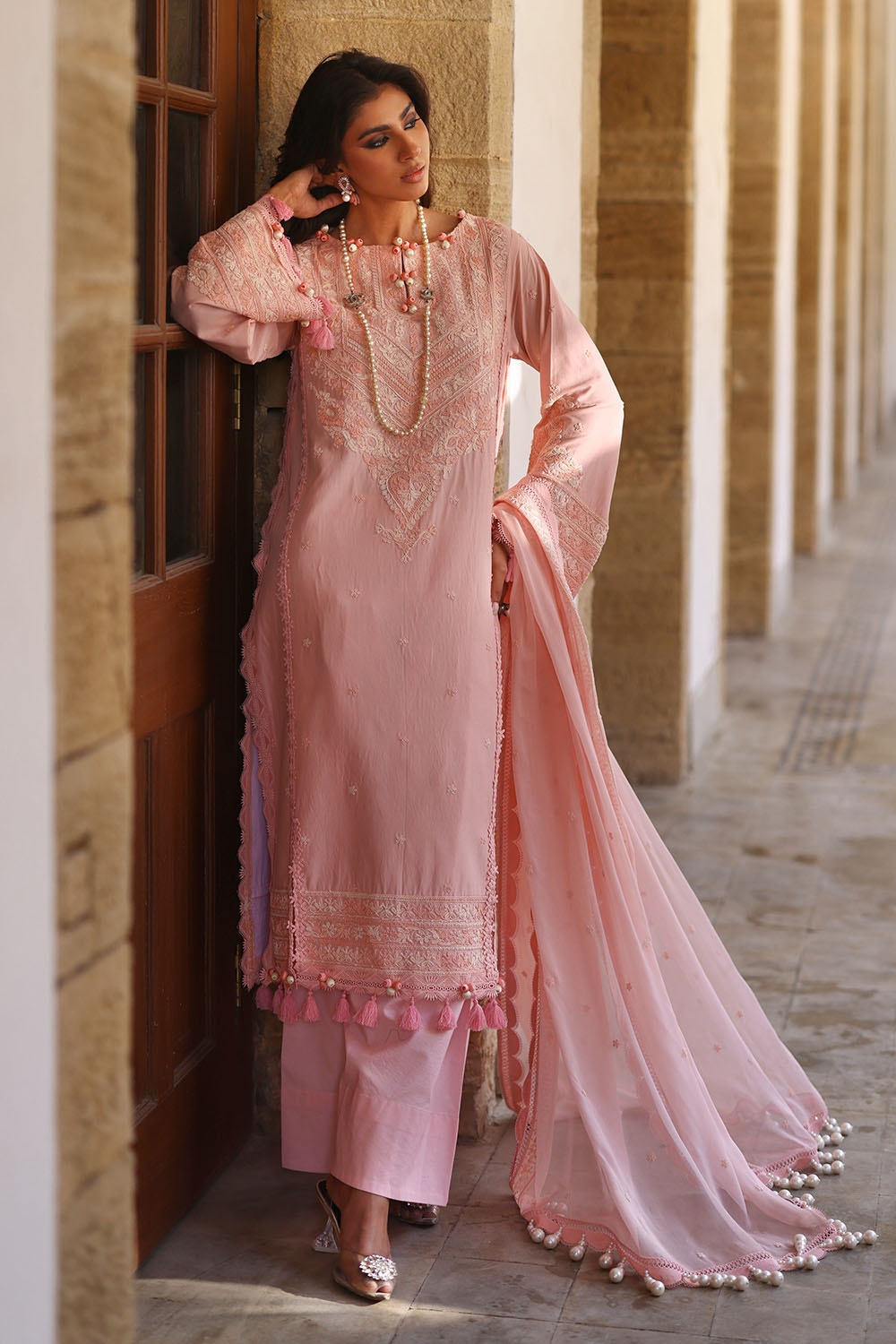 Gul Ahmed | Festive Eid 25 | FE-52120 by Gul Ahmed - Designer Dress - Type: Ladies Clothes - Available at Libayah - 100% Original