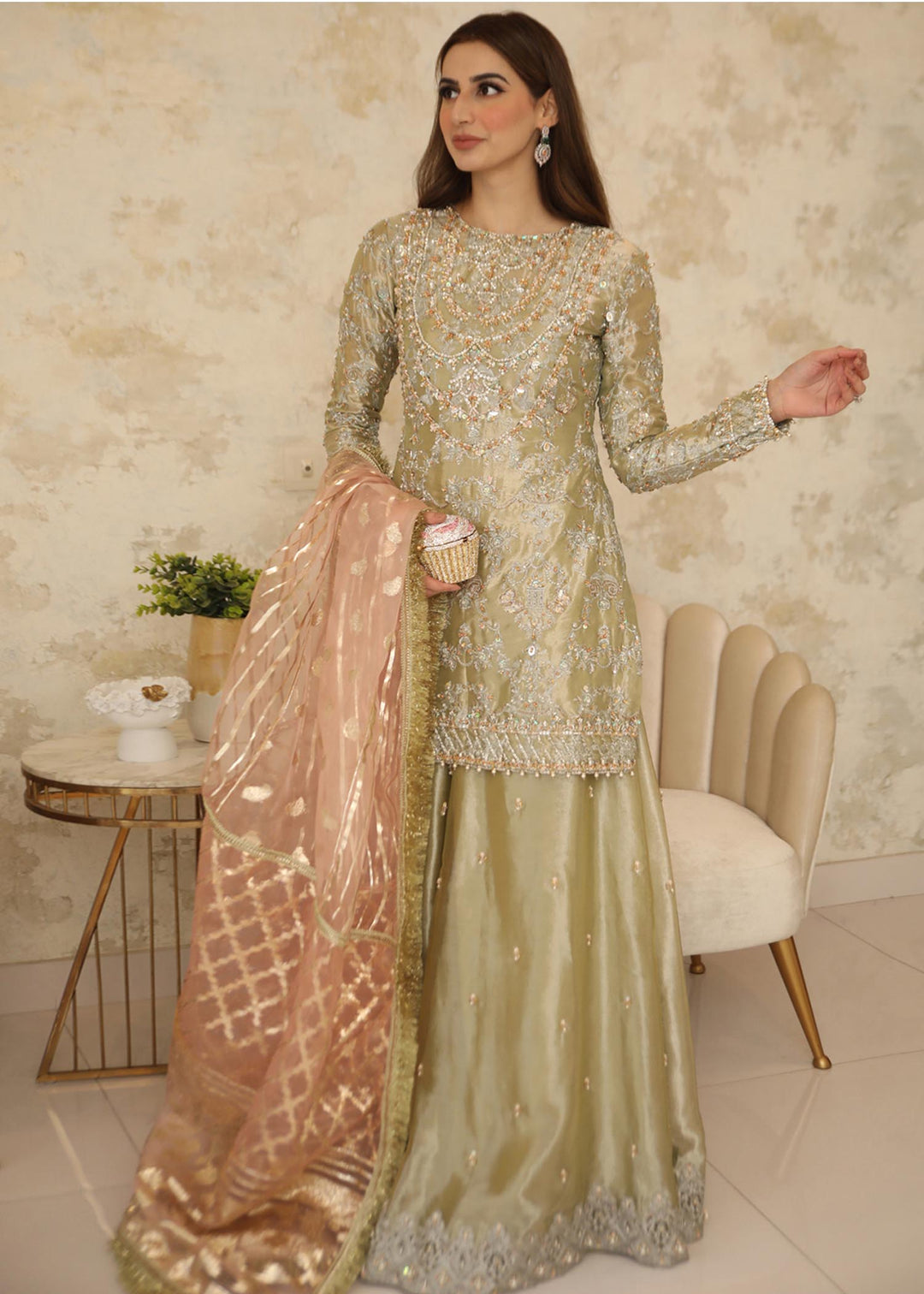 Kanwal Malik | Wedding Formals and Bridals | Sehar by Kanwal Malik - Designer Dress - Type: Ladies Clothes - Available at Libayah - 100% Original