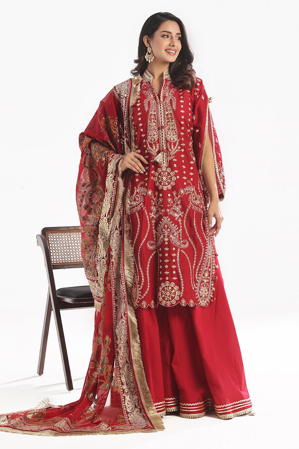Gul Ahmed | Festive Eid 25 | PM-52044 by Gul Ahmed - Designer Dress - Type: Ladies Clothes - Available at Libayah - 100% Original