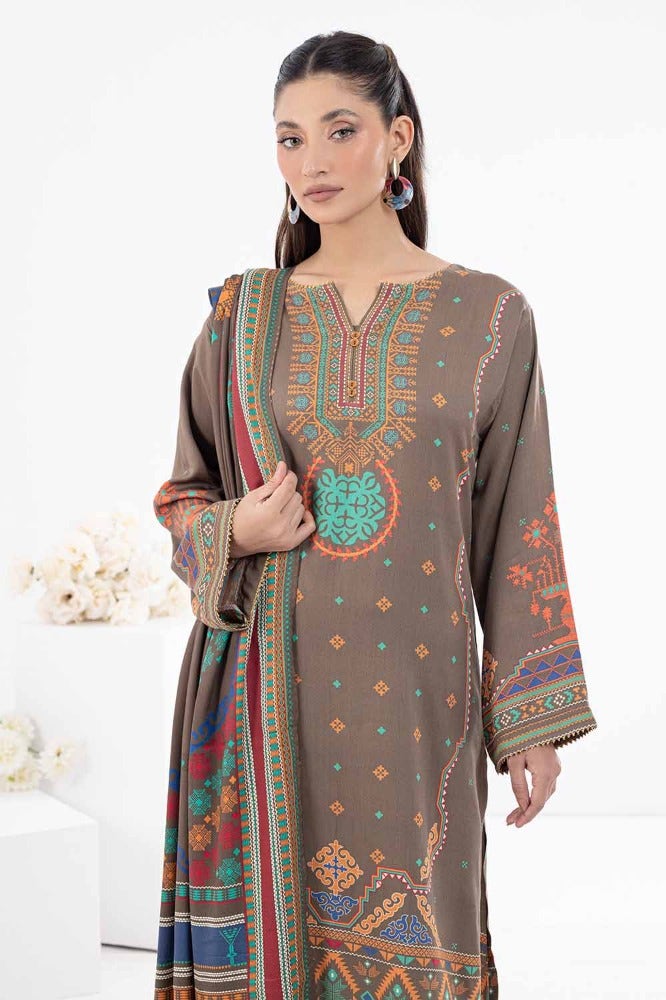 Gul Ahmed | Winter Collection 24 | Suit WNS-32174 A by Gul Ahmed - Designer Dress - Type: Ladies Clothes - Available at Libayah - 100% Original