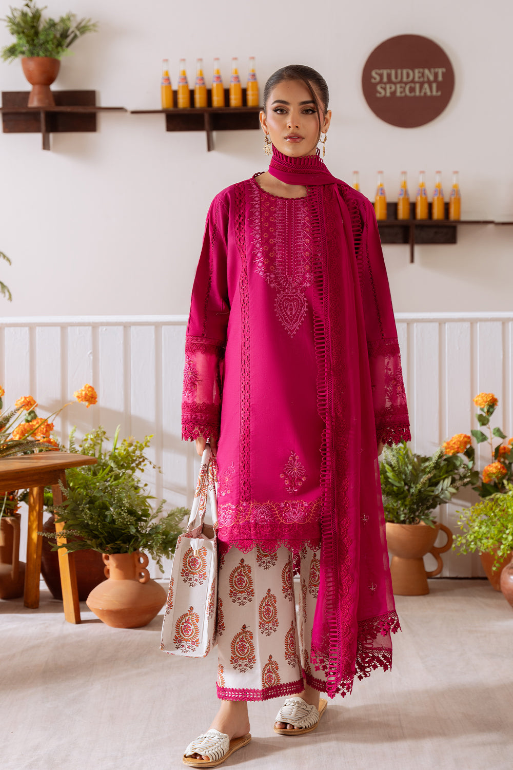 Saira Rizwan | Laanem Summer Lawn 25 | ZAFIRA-B-SRL25-03 by Saira Rizwan - Designer Dress - Type: Ladies Clothes - Available at Libayah - 100% Original