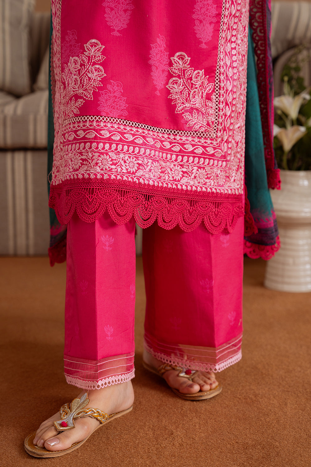 Saira Rizwan | Laanem Summer Lawn 25 | ELARA-A-SRL25-01 by Saira Rizwan - Designer Dress - Type: Ladies Clothes - Available at Libayah - 100% Original