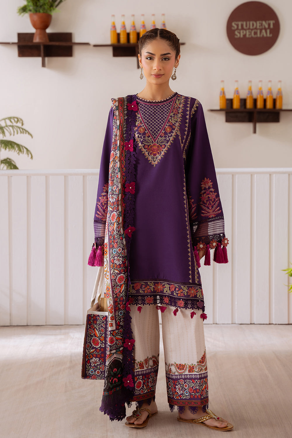 Saira Rizwan | Laanem Summer Lawn 25 | ELIF-B-SRL25-05 by Saira Rizwan - Designer Dress - Type: Ladies Clothes - Available at Libayah - 100% Original