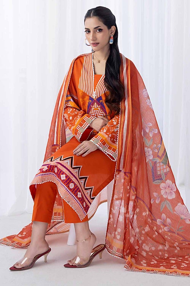 Gul Ahmed | Winter Collection 24 | Zari Stripe Dupatta WRF-32010 by Gul Ahmed - Designer Dress - Type: Ladies Clothes - Available at Libayah - 100% Original