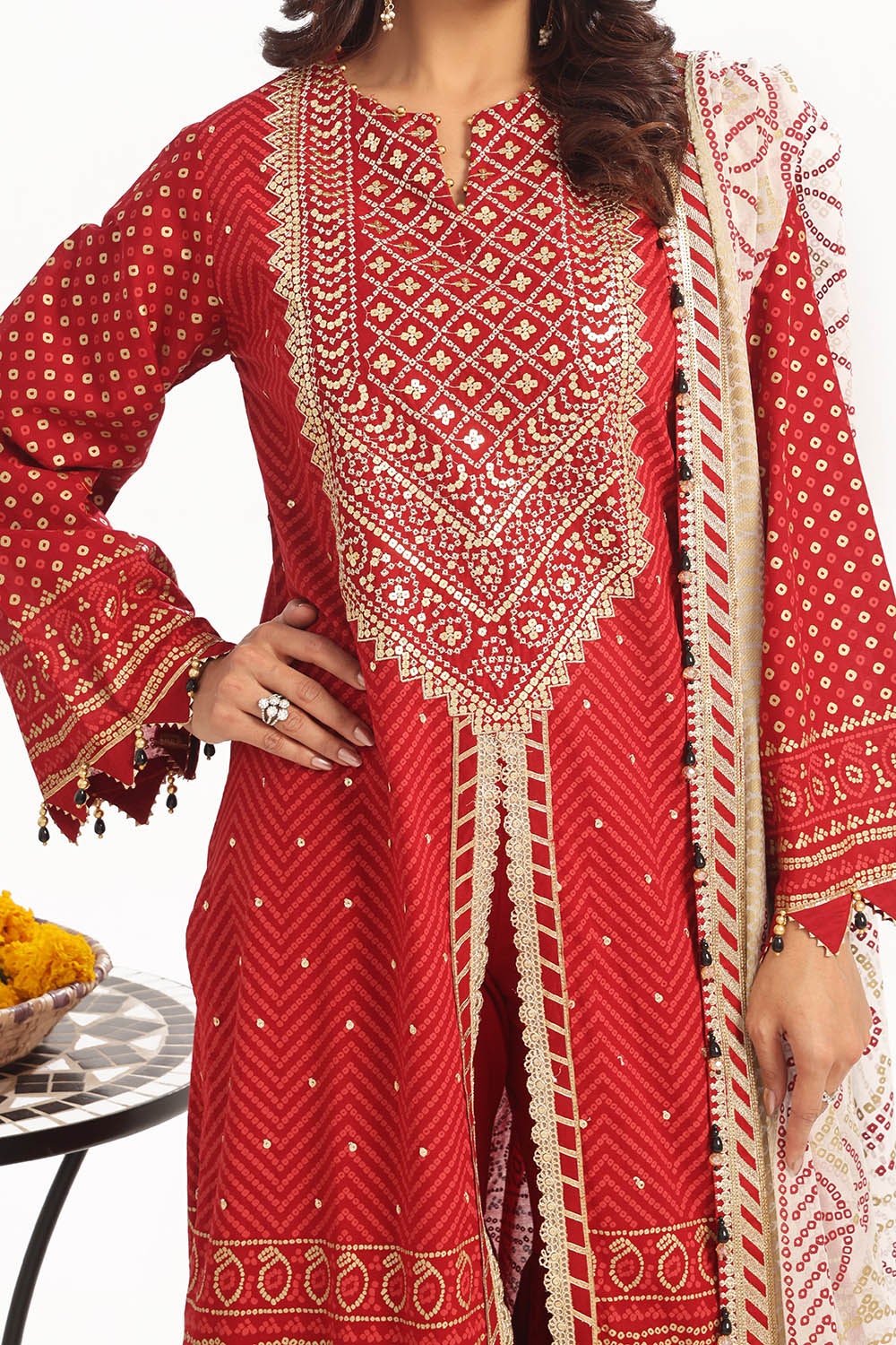 Gul Ahmed | Chunri Lawn 25 | BM-52022 by Gul Ahmed - Designer Dress - Type: Ladies Clothes - Available at Libayah - 100% Original