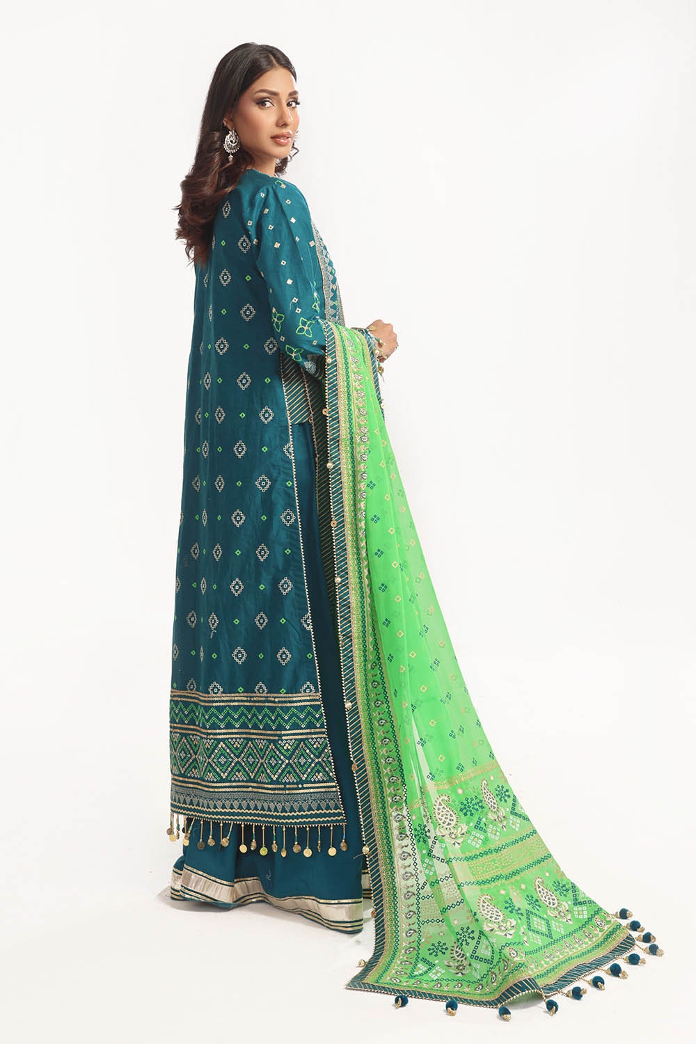 Gul Ahmed | Chunri Lawn 25 | BM-52025 by Gul Ahmed - Designer Dress - Type: Ladies Clothes - Available at Libayah - 100% Original
