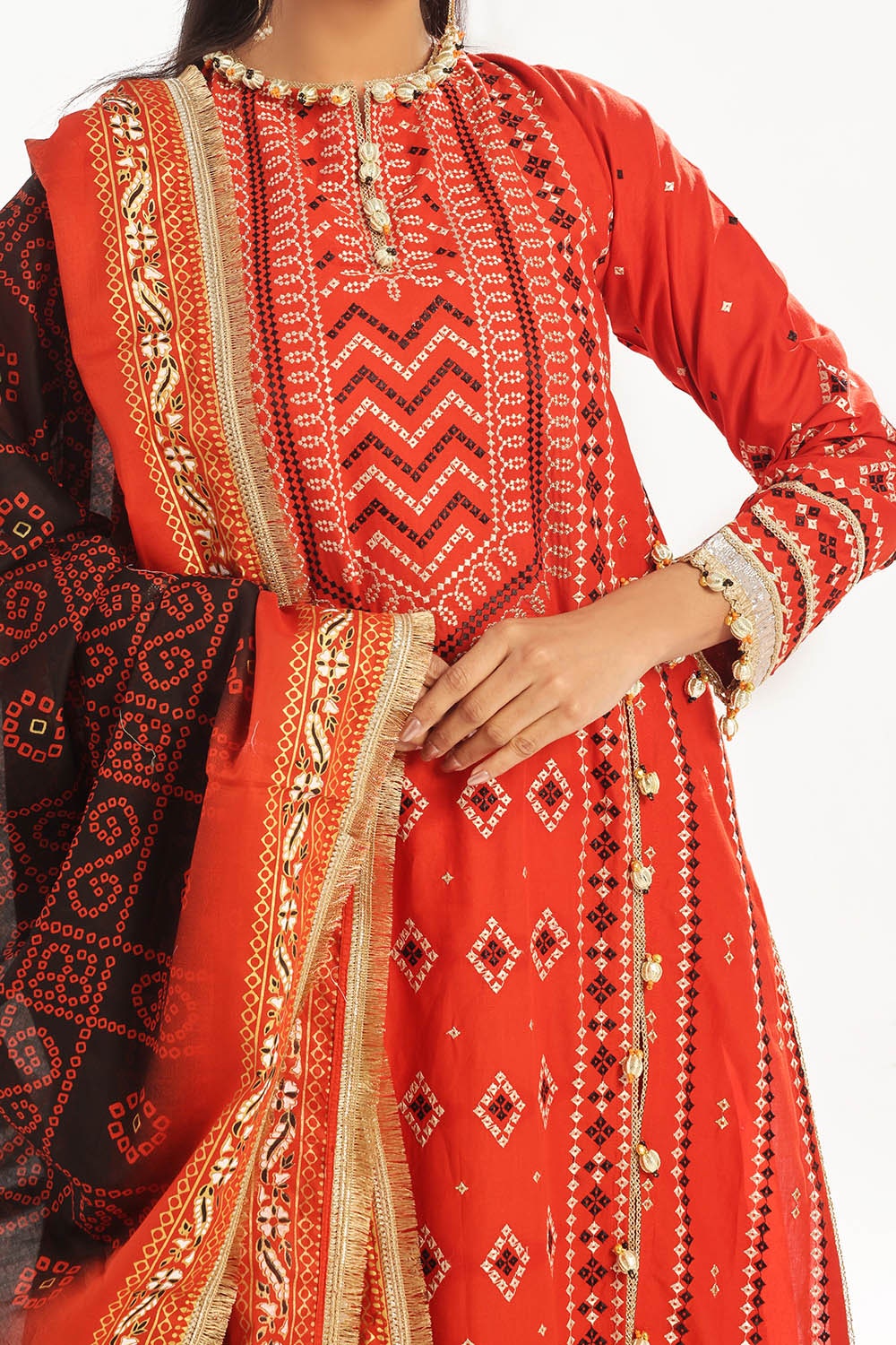 Gul Ahmed | Chunri Lawn 25 | CL-52443 by Gul Ahmed - Designer Dress - Type: Ladies Clothes - Available at Libayah - 100% Original