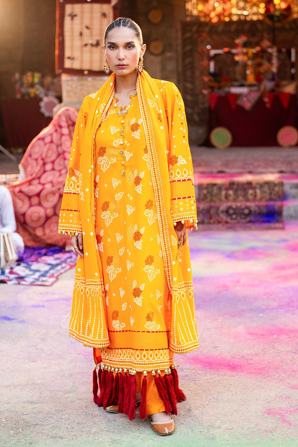 Gul Ahmed | Chunri Lawn 25 | CL-52177 A by Gul Ahmed - Designer Dress - Type: Ladies Clothes - Available at Libayah - 100% Original