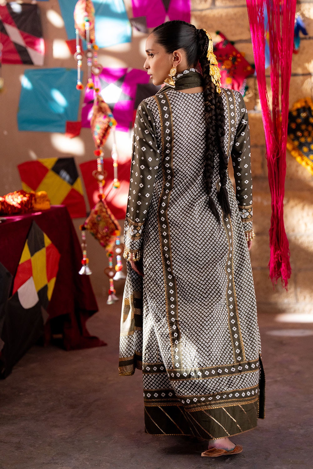 Gul Ahmed | Chunri Lawn 25 | CL-52401 B by Gul Ahmed - Designer Dress - Type: Ladies Clothes - Available at Libayah - 100% Original