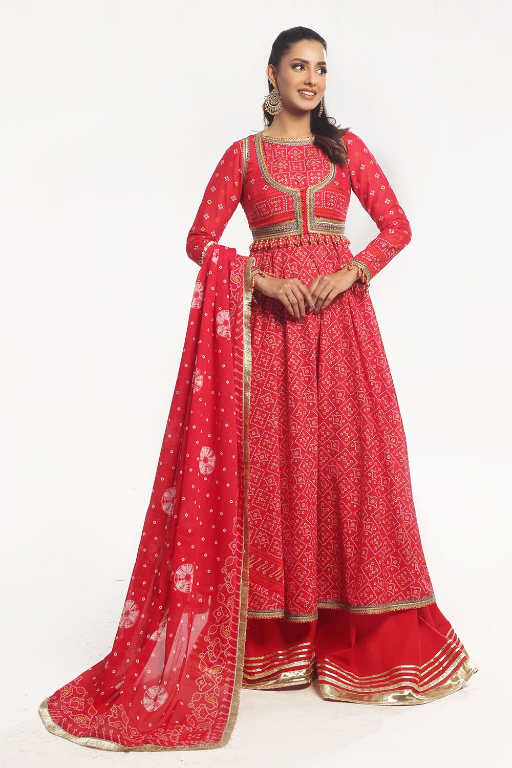 Gul Ahmed | Chunri Lawn 25 | CL-52484 B by Gul Ahmed - Designer Dress - Type: Ladies Clothes - Available at Libayah - 100% Original