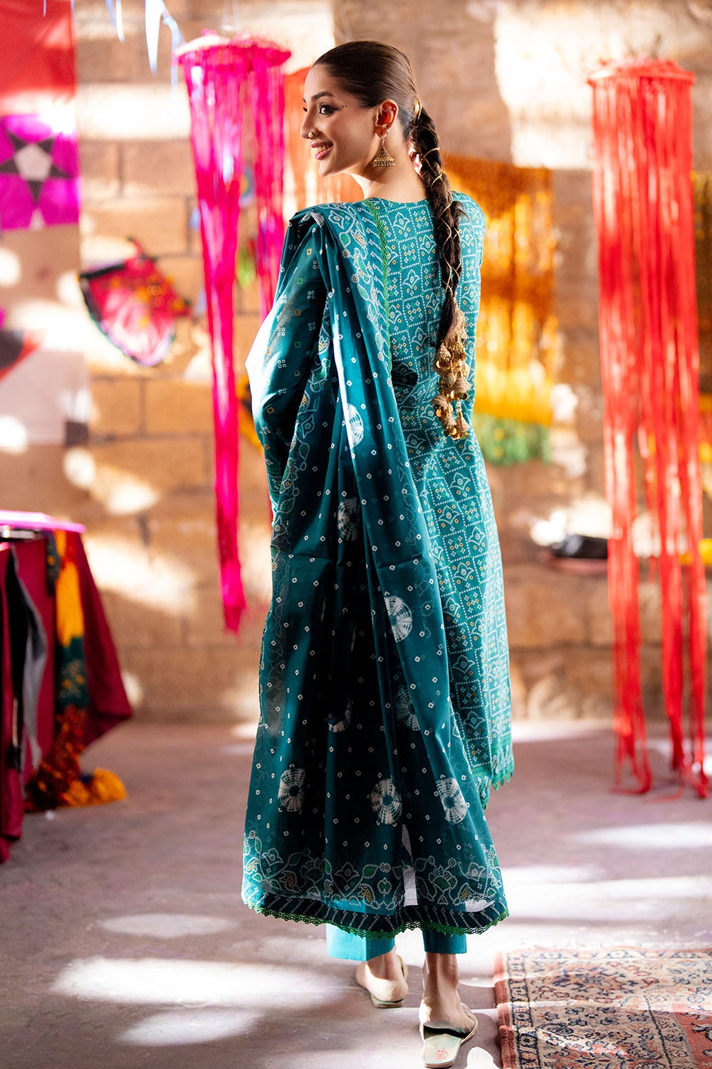 Gul Ahmed | Chunri Lawn 25 | CL-52484 A by Gul Ahmed - Designer Dress - Type: Ladies Clothes - Available at Libayah - 100% Original