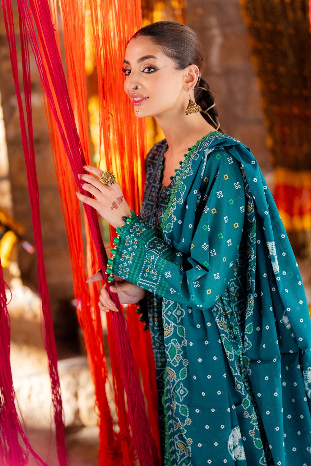 Gul Ahmed | Chunri Lawn 25 | CL-52484 A by Gul Ahmed - Designer Dress - Type: Ladies Clothes - Available at Libayah - 100% Original