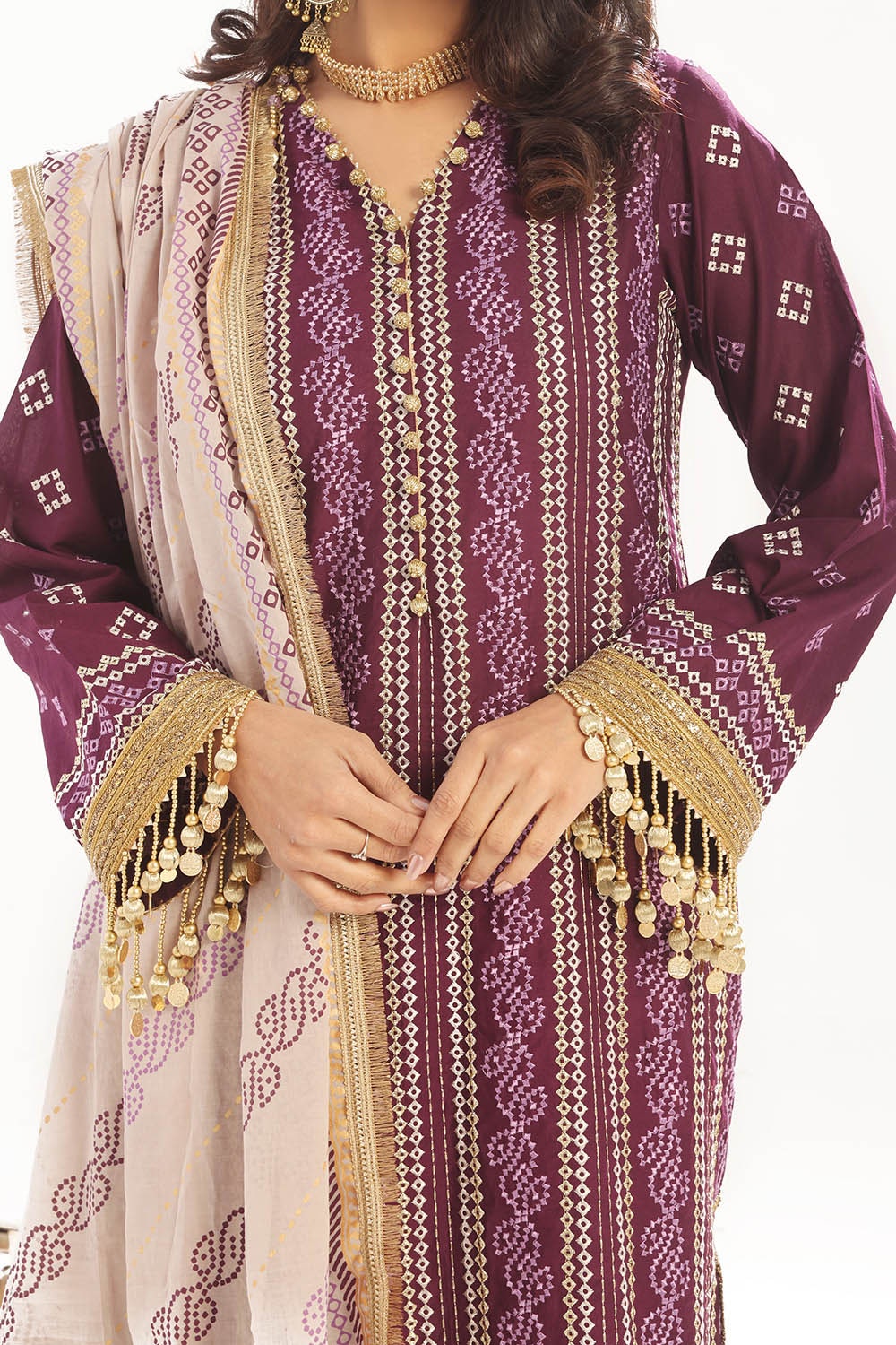 Gul Ahmed | Chunri Lawn 25 | CL-52413 by Gul Ahmed - Designer Dress - Type: Ladies Clothes - Available at Libayah - 100% Original